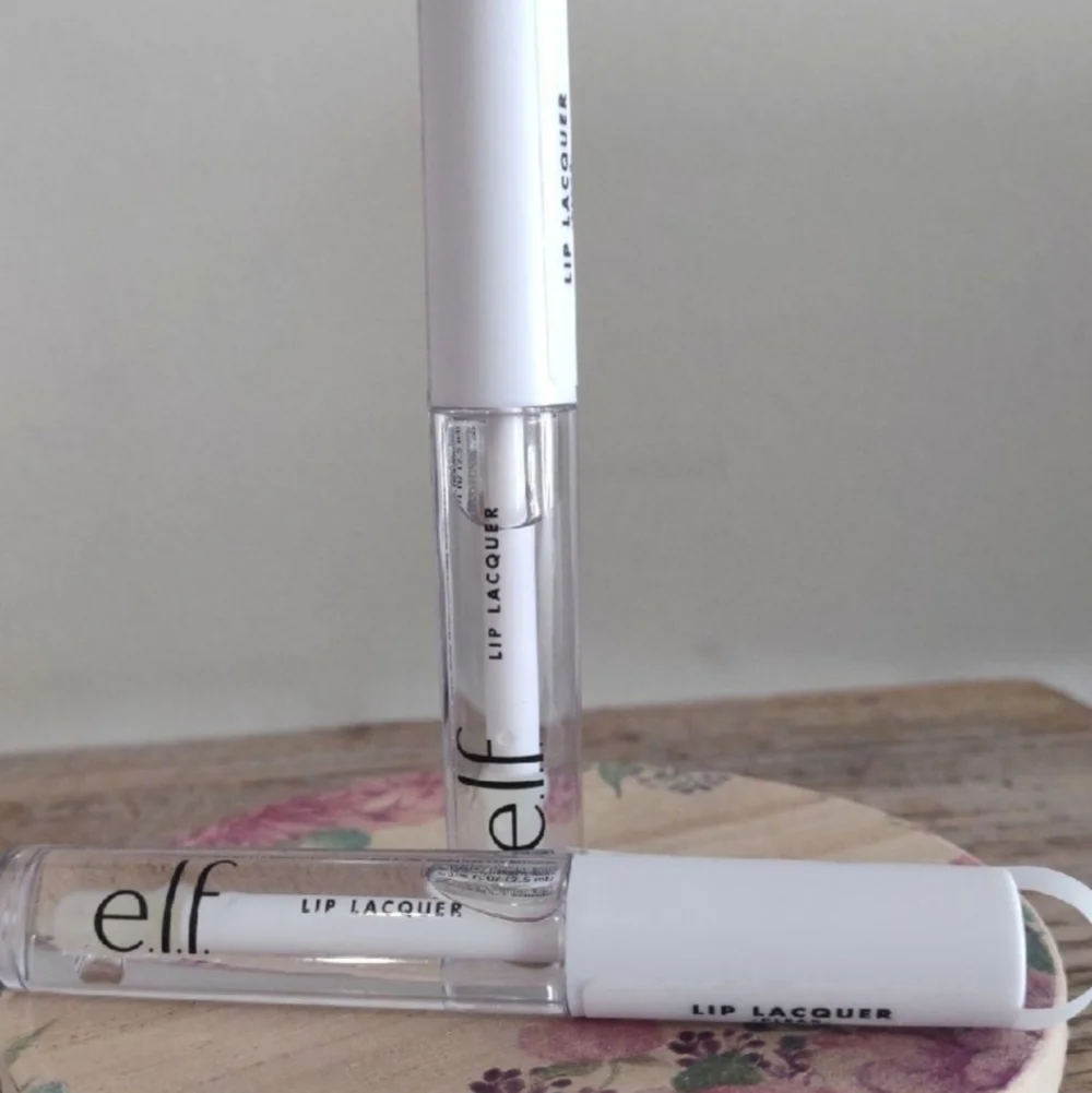 Host Pick 🎉🥳 elf cosmetics Lip Lacquer Clear bundle x2 New